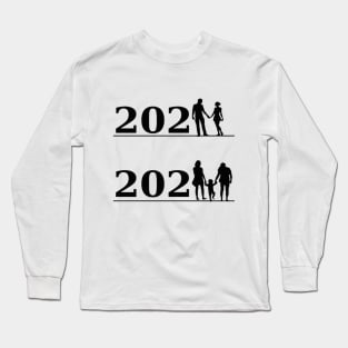 couple first baby in 2023 Long Sleeve T-Shirt